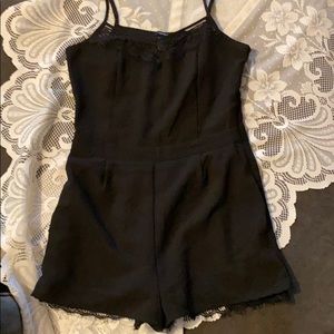SUPER CUTE Black Romper